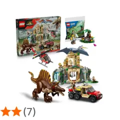 LEGO 76976: Spinosaurus & Air Mission. Ein spannendes Set mit Dinosauriern, Fahrzeugen und einer Flugmission.
