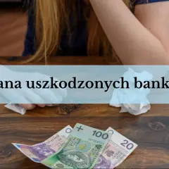 Uszkodzone banknoty 100 i 20 zł leżą na drewnianym stole. Dowiedz się, gdzie wymienić uszkodzony banknot.
