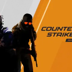 Dwóch żołnierzy z Counter-Strike 2, z pomarańczowymi goglami, gotowych do walki. Czekamy na cs2 release date!