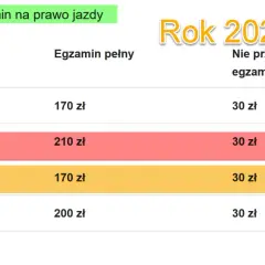 Prawo jazdy: Koszt egzaminu teoretycznego. Ile zapłacisz?