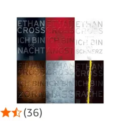 Cover der Ethan Cross Shepherd-Reihe Teil 7: "Ich bin der Zorn, Hass, Rache". Thriller-Reihe.