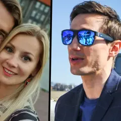 Kamil Stoch z żoną i w okularach przeciwsłonecznych. Fani zastanawiają się, dlaczego Stoch nie ma dzieci.