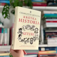 Krótka historia sztuki Charlotte Mullins. Na okładce portrety znanych malarzy i artystów.