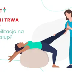 Rehabilitacja kręgosłupa: ile trwa powrót do zdrowia? Fizjoterapeuta pomaga pacjentce ćwiczyć.