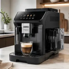 Ekspres DeLonghi Magnifica EVO z pianką na kawie. Czyżby ten ekspres wydawał dziwny dźwięk?