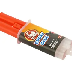 Seringue double pour colle époxy Mr. Glue, idéale pour un mode d'emploi rapide et efficace. Colle durable et résistante.