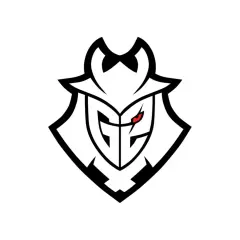 G2 Esports logo, a stylized, sharp-edged emblem featuring a red eye, representing one of the most iconic video game logos.
