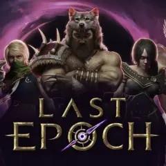 Pięciu bohaterów z gry Last Epoch: mag, łuczniczka, wojownik z wilczą głową, mroczna wojowniczka i rycerz.