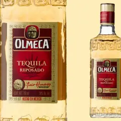 Butelka tequili Olmeca Reposado, 38% alkoholu. Idealna na wieczorne spotkania.