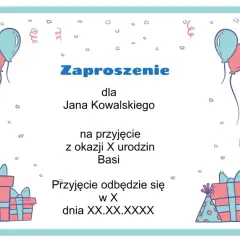 Jak wypisać zaproszenie na urodziny? Wzory i porady Sary Sokołowskiej
