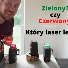Poziomica laserowa zielona czy czerwona – co wybrać, aby nie żałować?