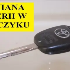 Wymiana baterii w kluczyku Toyota Yaris - proste kroki, które musisz znać