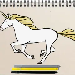 Einhorn malen: So einfach gelingt dein magisches Fabelwesen