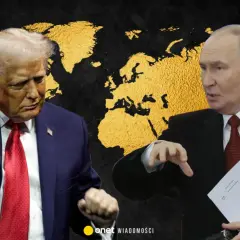 Donald Trump z podniesioną pięścią i Władimir Putin z dokumentami. Czasem mówisz tak, potem nie, w polityce wszystko się zmienia.