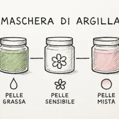 Maschere di argilla bianca per pelli grasse, sensibili e miste. Scopri le proprietà!