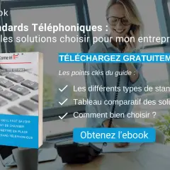 Ebook "Standards Téléphoniques" expliquant la définition et le choix d'une solution pour votre entreprise.