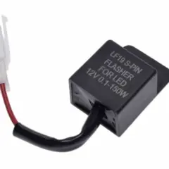 Uszkodzony przerywacz kierunkowskazów objawy: miganie tylko jednego kierunkowskazu lub brak migania. Ten moduł LF19 S-PIN 12V 0.1-150W jest kluczowy.