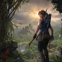 Lara Croft w dżungli, gotowa na przygodę. Idealna gra dla dziewczyn, które kochają akcję i odkrywanie tajemnic.