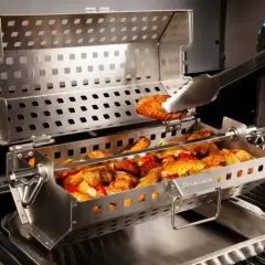 Najlepszy koszyk na grilla - jak ułatwić grillowanie delikatnych potraw