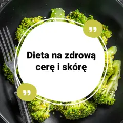 Brokuły i sezam na talerzu. Dowiedz się, co jeść żeby mieć ładną cerę i zdrową skórę.