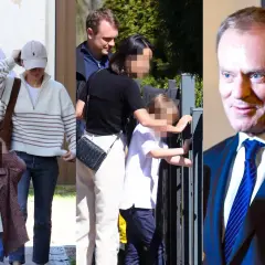Rodzina Donalda Tuska na zdjęciu. Wiele dzieci ma Donald Tusk, ale na tym zdjęciu widać tylko kilkoro.