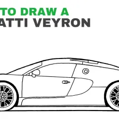 Jak narysować Bugatti Veyron? Realizm w 4 krokach!