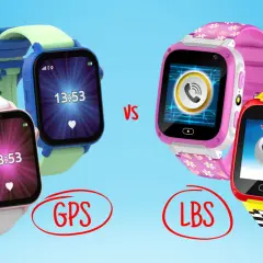 Kolorowe smartwatche dla dzieci, porównanie GPS i LBS. Idealne dla 3-latka, by mieć pewność, że jego zęby szóstki są bezpieczne.