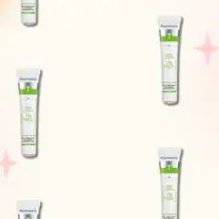 Kilka produktów do pielęgnacji skóry, w tym CeraVe i Pharmaceris, na jasnym tle z gwiazdkami.