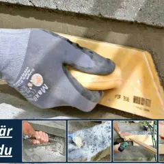 Så här lagar du betongtrappa: steg-för-steg-guide med verktyg och material.