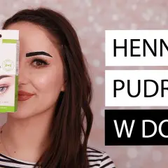 Henna pudrowa w domu: Zrób to sama! Perfekcyjne brwi krok po kroku