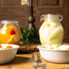 Vasi di verdure fermentate, un'idea per la tua prossima ricetta. Crauti, cetrioli e altro ancora.