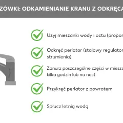 Twój kran zakamieniony? Odkamienianie perlatora i wylewki krok po kroku
