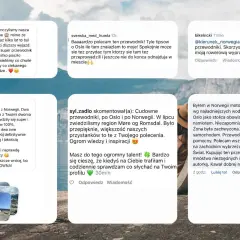 Wspaniałe góry w Norwegii! Użytkownicy chwalą przewodniki po Oslo i regionach, planując kolejne wyprawy.