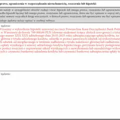 Wykreślenie hipoteki łącznej: Ile wniosków? Jeden wystarczy!