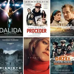 Wstrząsające filmy oparte na faktach: "Wojna o prąd", "Dalida", "Proceder", "Na głęboką wodę", "Mistrz", "Najlepszy", "Pianista", "Spencer", "Orzeł. Ostatni patrol", "Ostatnia rodzina".