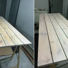 Stół ze starych desek: Przewodnik DIY krok po kroku