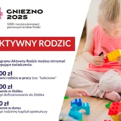 Dziecko bawi się klockami, symbolizując program "Aktywnie w żłobku".