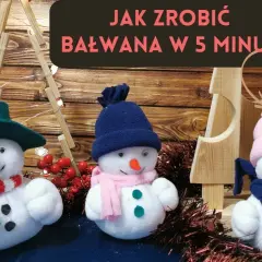 Bałwanek DIY: Stwórz strój dla dziecka bez szycia!