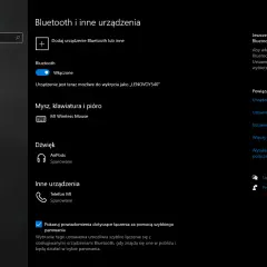 Jak włączyć Bluetooth na PC: w Ustawieniach wybierz "Bluetooth i inne urządzenia", a następnie włącz przełącznik.