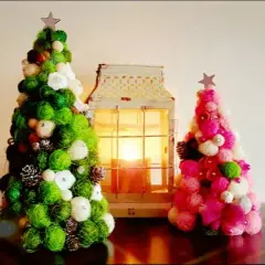 Choinka z bombek DIY: Twórz własne, magiczne ozdoby świąteczne