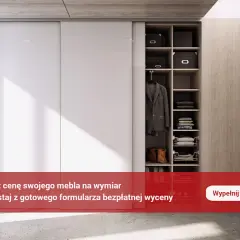 Szafa na wymiar - cena za metr, cennik szafy na wymiar