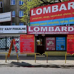 Lombard oferuje pożyczki pod zastaw, skup i sprzedaż złota, srebra, nieruchomości, elektronarzędzi, rowerów, samochodów, motoryn, elektroniki i telefonów.