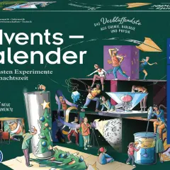 Kreative Adventskalender Schule Ideen: Kinder entdecken 24 spannende Experimente aus Chemie, Biologie und Physik.