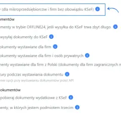 Ustawienia KSeF: tryb hybrydowy, automatyczna wysyłka dokumentów, walidacja struktury. Jak założyć KSeF krok po kroku?
