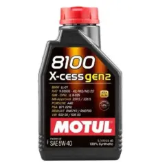 Motul 8100 X-cess 5W-40: GEN2, DPF, aprobaty. Jaki olej wybrać?