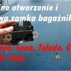 Naprawa zamka bagażnika Golf 4: poradnik, koszty, DIY