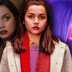 Ana de Armas i tre olika roller, en collage som visar hennes mångsidighet i filmer.