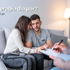 Para radzi sobie z trudnymi relacjami w małżeństwie, szukając wsparcia u terapeuty.