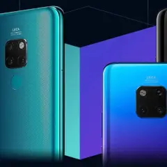 Eleganckie smartfony Huawei Mate 20 Pro w kolorach zielonym i niebieskim. Sprawdź aktualną huawei mate 20 pro cenę!