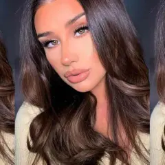 Peinados para graduación con cabello suelto: ondas suaves y brillo natural para un look radiante.
